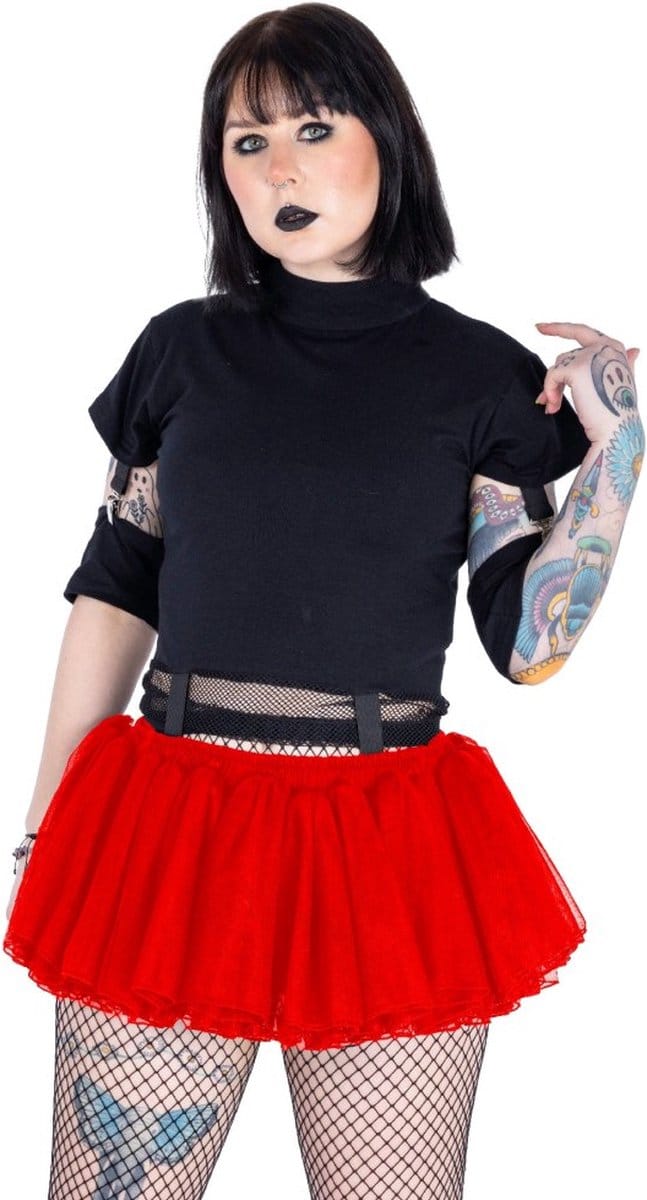 Poizen Industries - Cala Mini Tutu - Rood