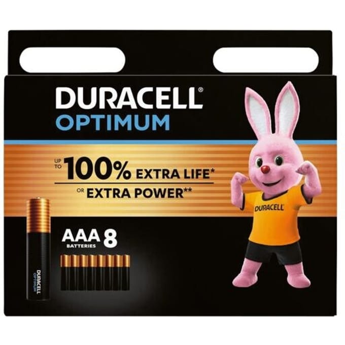 Duracell AAA batterij (potlood) 1.5 V 8 stuk(s)