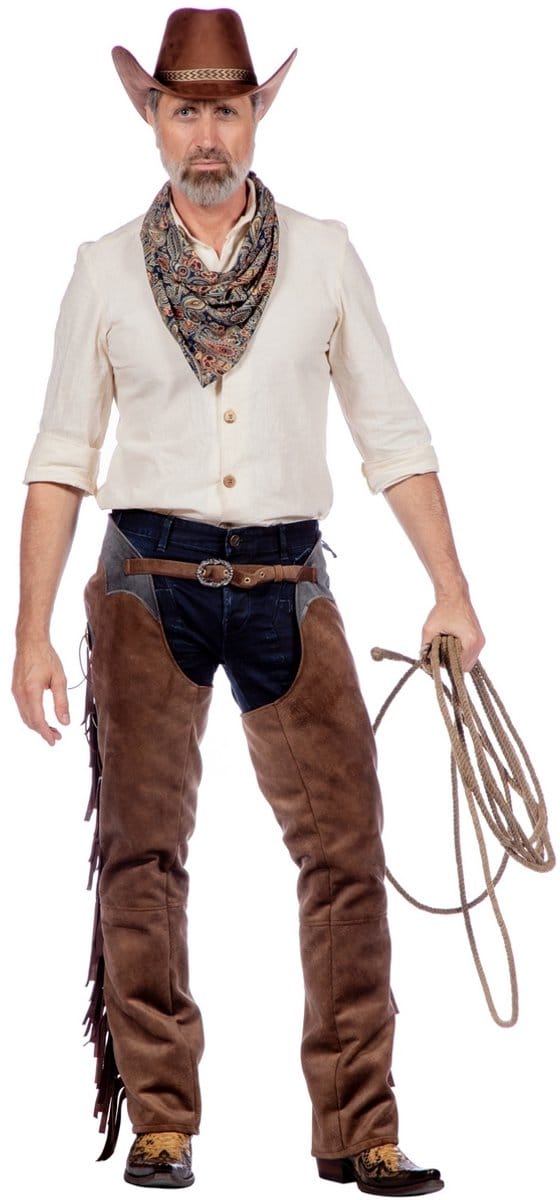 Cowboy Authentic western chaps heren | Maat M
