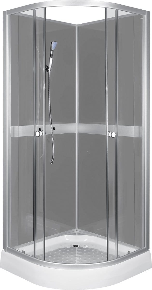 Sanifun complete douchecabine Nolan 800 x 800 grijs