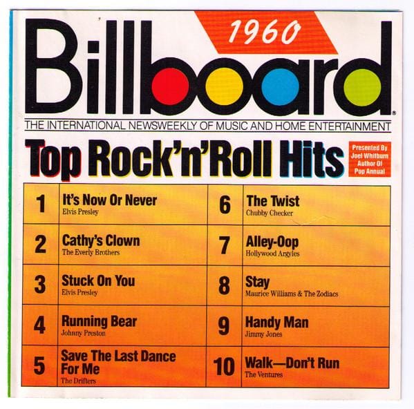 CD DIVERSEN Billboard Top RocknRoll Hits 196 R270621 Rhino Records 1988 VS SoulFunk Gebruikt