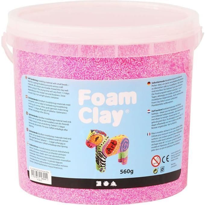 Foam Clay®, 560 gr, neon roze