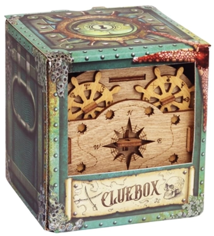 Cluebox - Davy Jones - Escape room in a box - GERONIMO GAMES - Adventure - Kubus
