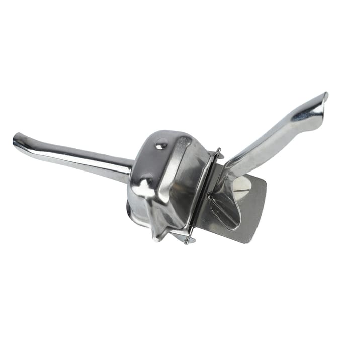 Roestvrijstalen Citroenpers met Filter Zware Handpers Handmatige Citruspers met Lang L gray
