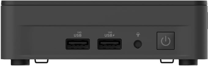 ASUS NUC 12 Pro Kit RNUC12WSKI500002I - Barebone Mini-PC - Intel Core i5-1240P - 0GB DDR4 RAM - Intel Iris Xe Graphics - Bluetooth 5.2 - Wi-Fi 6E - Zwart