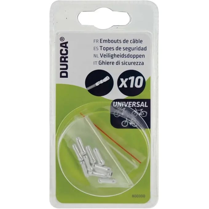 Veiligheidsstop voor kabel Durca (x10)