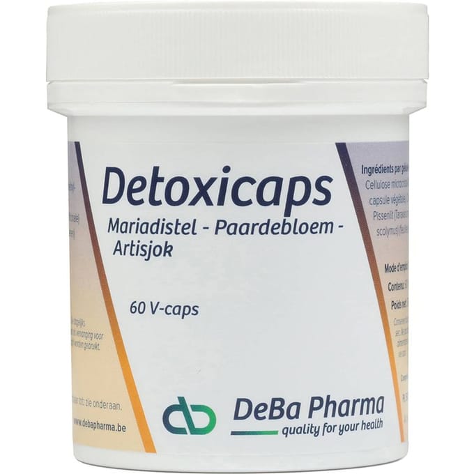 DeBa Pharma Detoxicaps 60 Capsules