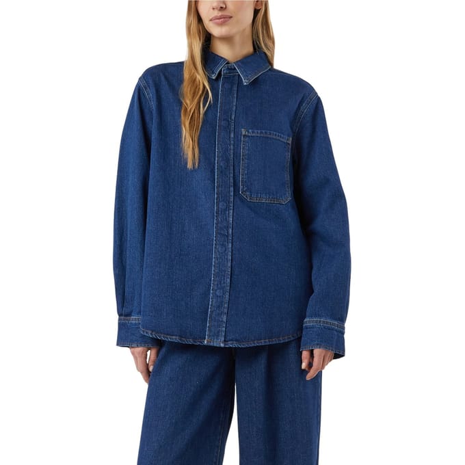 Comma  Blouses Blue Denim Taglia: L | Magliette intime Outlet | Donna | Blu