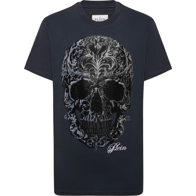 T-Shirt Ronde Hals Ss Skull