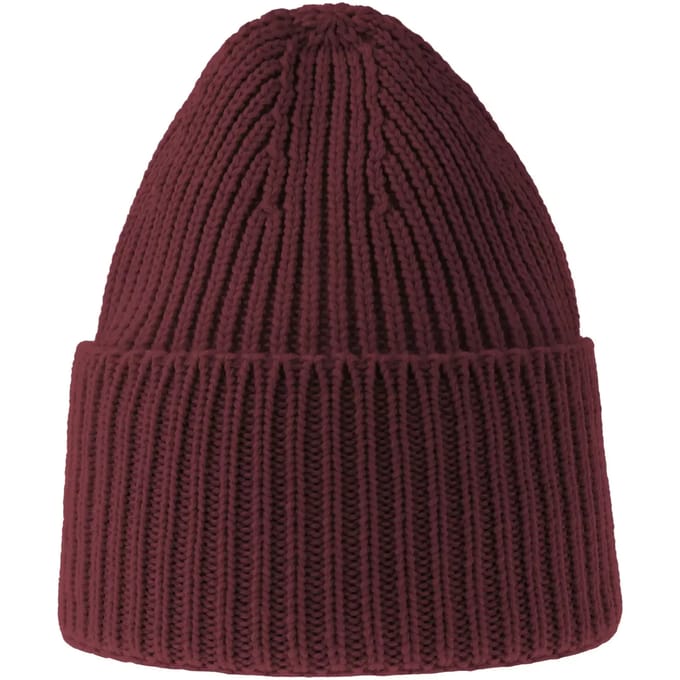 Atlantis Headwear - Oak Beanie - Burgundy Melange - One Size