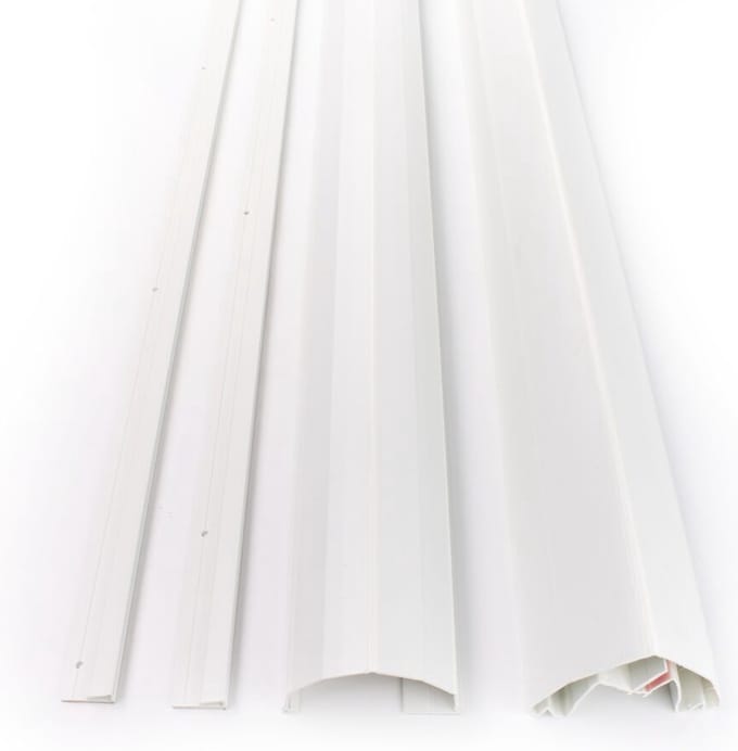 Jippie's - Finger Alert Professional Deurstrip 180 cm - Wit