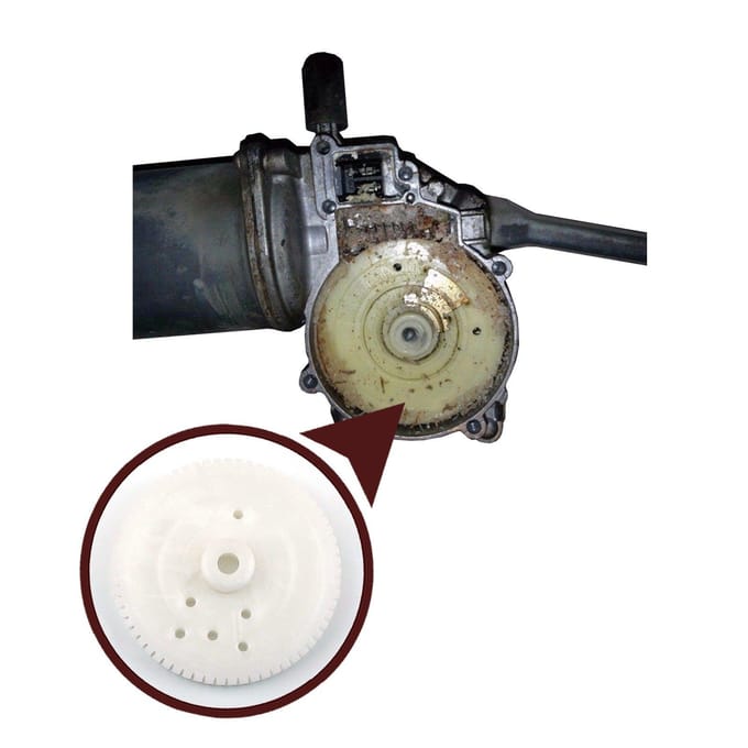 BGE646 Voorruit Ruitenwissermotor Servo-tandwiel 61617200510 voor BMW E70 E71 E72 E90 E91 E92 E93 Gemaakt in Turkije