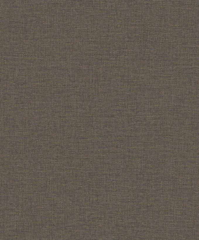 Vliesbehang Linnen Touch plain black/gold