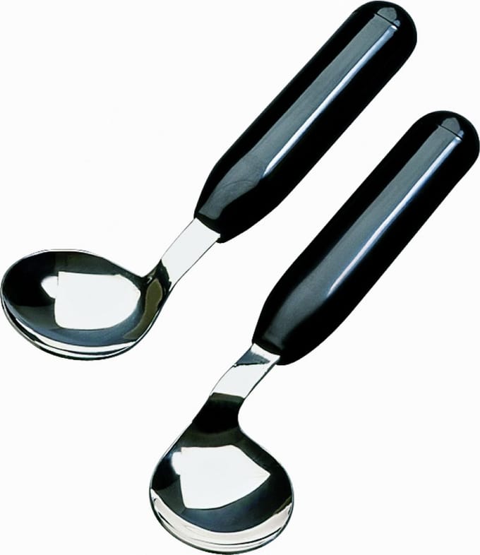 Almepro Bestekset Lichtgewicht gebogen lepel (rechtshandig