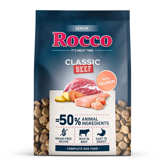 Rocco Senior Klassiek Rundvlees met Zalm 5 x 1 kg