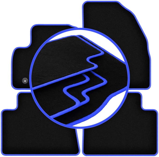 CARLUX-BLUE automatten voor: Ford Kuga MK1 SUV (2011-2013)
