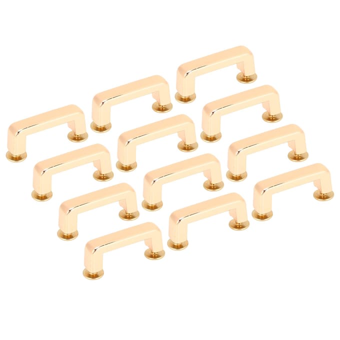 20 Ensembles Rivets de Reliure 20x7x7mm Rivet Plat Arche et Vis Cruciforme pour Artisanat du Cuir Ceinture or