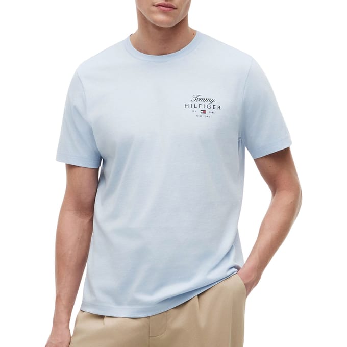 Shirt Tommy Hilfiger Script Stack Regular Hommes
