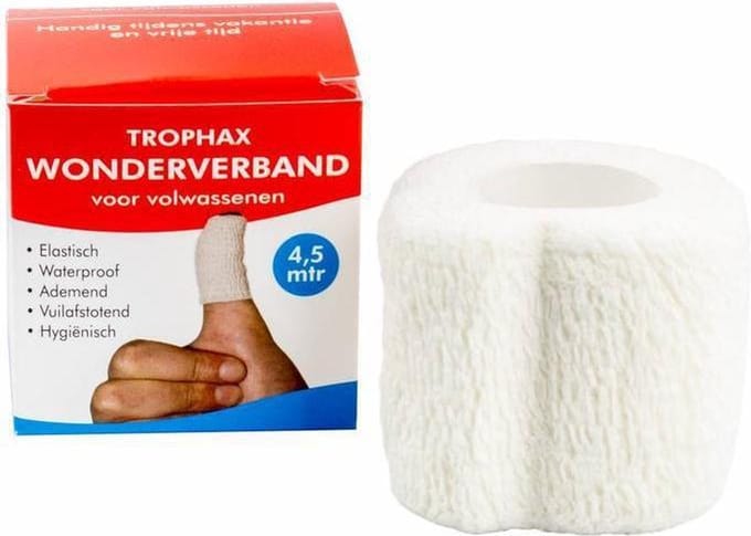 Trophax wondverb.volwass.wit 4.5 mt