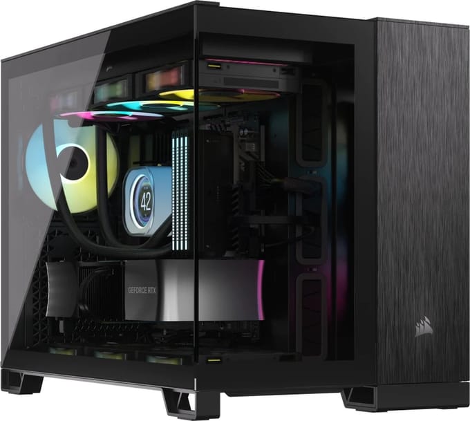 Corsair 2500X - Obsidian Aluminum - Case - Miditower