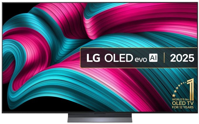 LG C5 OLED65C54LA - 65 inch - 4K OLED Evo - 2025 - Smart TV