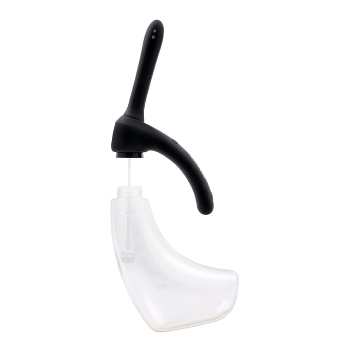 AquaClean oplaadbaar Auto Douche - Zwart - 29.5 cm