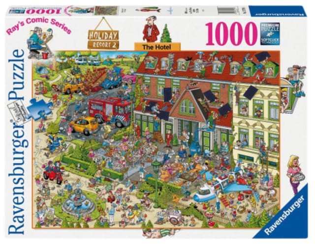 Ravensburger Ray's Comic Series - Holiday Resort 2: The Hotel - Legpuzzel - 1000 stukjes