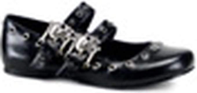 Daisy-03 black matt - (EU 38 = US 8) - Demonia