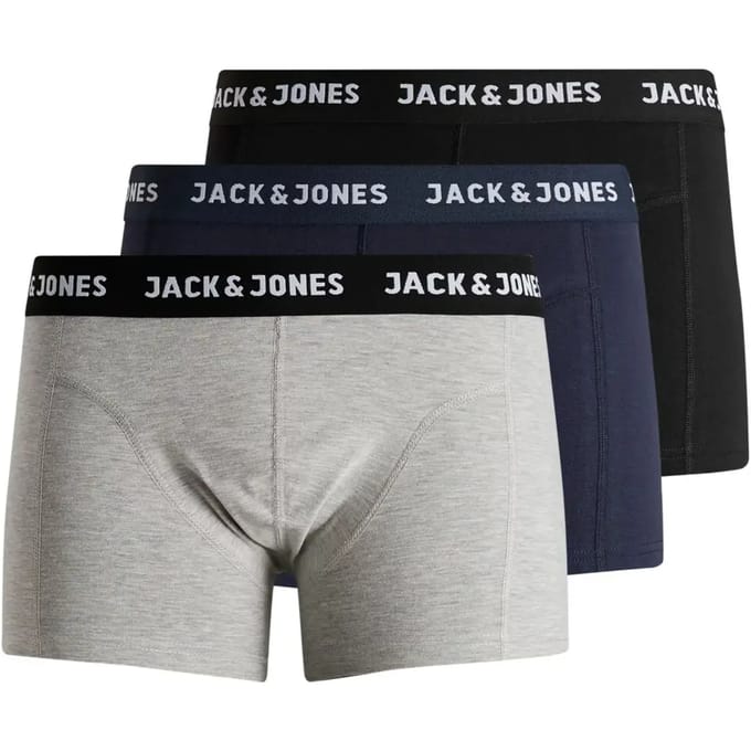 JACK & JONES- JACANTHONY TRUNKS 3 PACK NOOS - Heren - Trunks