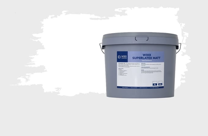 Wixx Superlatex Zijdeglans - 5L - Wit