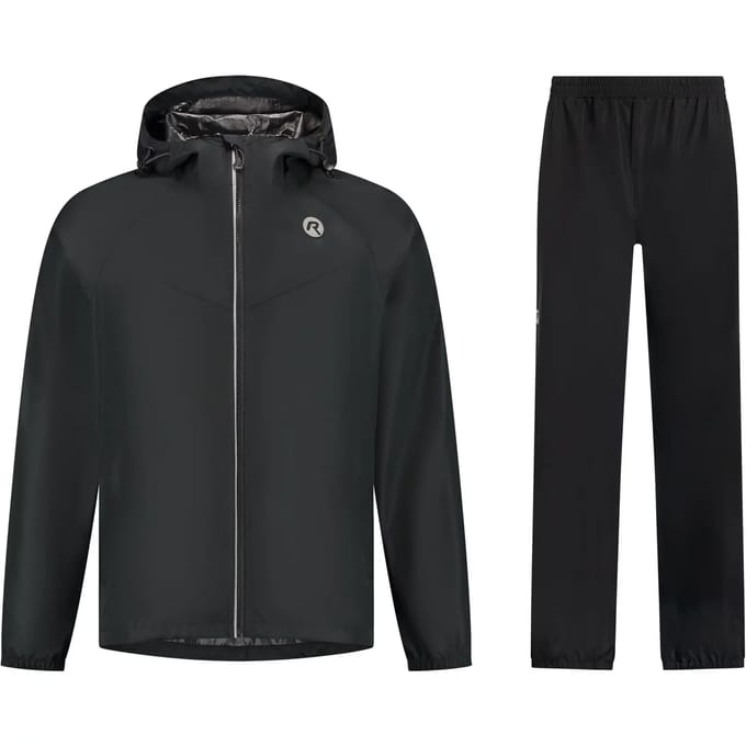 Rogelli Commuter Core Dames en Heren Regenpak - Waterdicht - Zwart