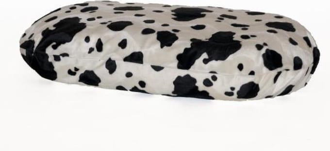 Comfort Kussen Hondenkussen Ovale Bonfire 65 x 45 cm - Koe Zwart/Wit
