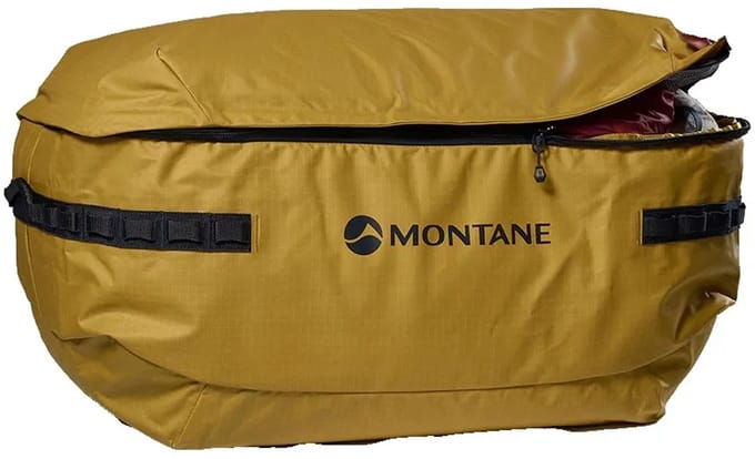 Montane Transition 100l Duffeltas Groen,Geel