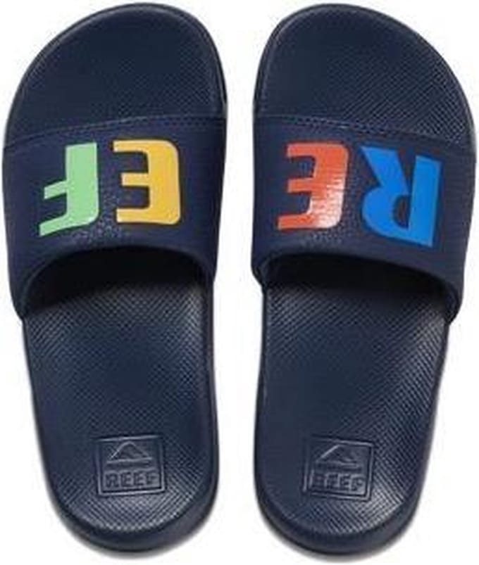 Reef Kids One Slide Jongens Slippers - Multi - Maat 31.32