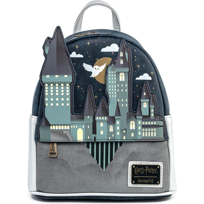 Harry Potter Mini rugzak - Loungefly - Hogwarts - meerkleurig