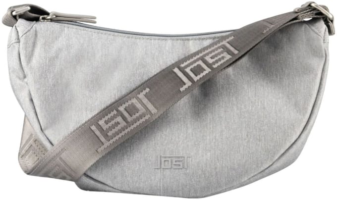 JOST Schoudertas Bergen Crossbody Bag Light Grey Lichtgrijs