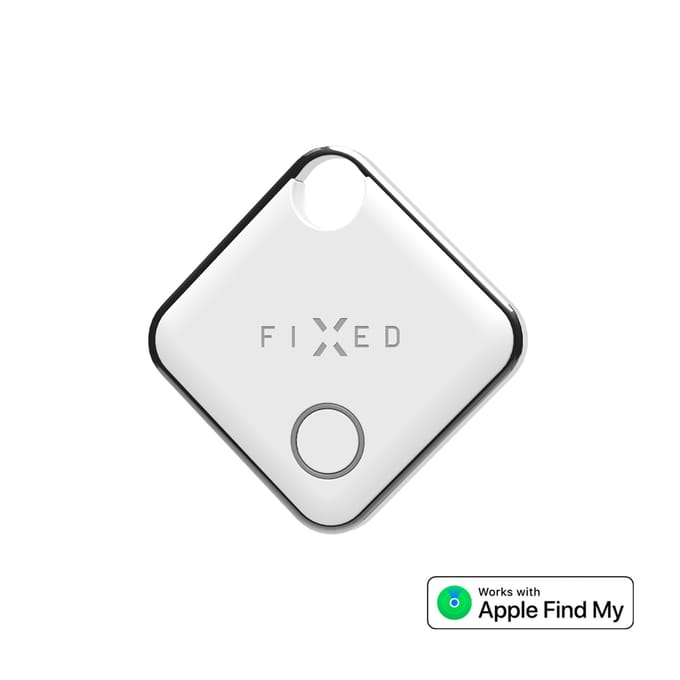 Fixed Tag - Bluetooth Tracker geschikt voor iOS - Wit