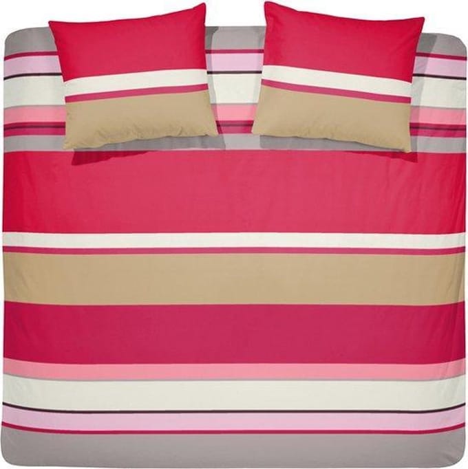 Cinderella dekbedovertrek Lucky Pink 200x200cm + 2x 80x80cm