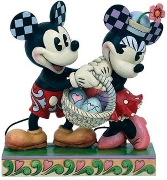 Minnie en Mickey Mouse Springtime Sweethearts 15 cm