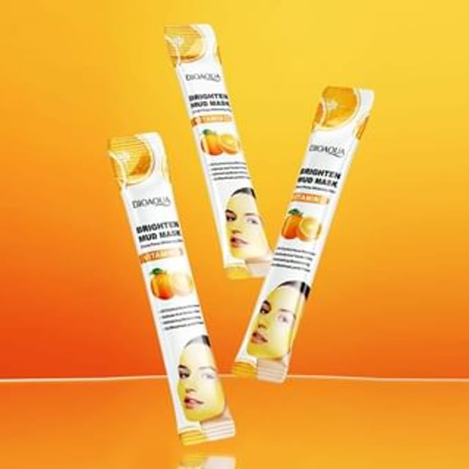 BIOAQUA - Vitamin C Brighten Mud Mask #Vitamin C - 1pc