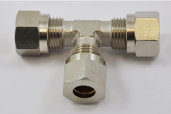 Vetus Driedubbele Manchet 10 Mm Zilver