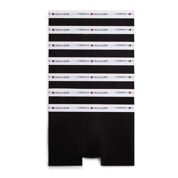 Tommy Hilfiger Repeat Logo Trunk Boxershorts Heren (7-pack)