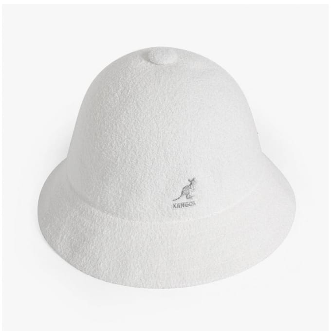 Kangol 0397bc Witte Bermuda Casual Bucket Hat 0397BC WHITE (M) white