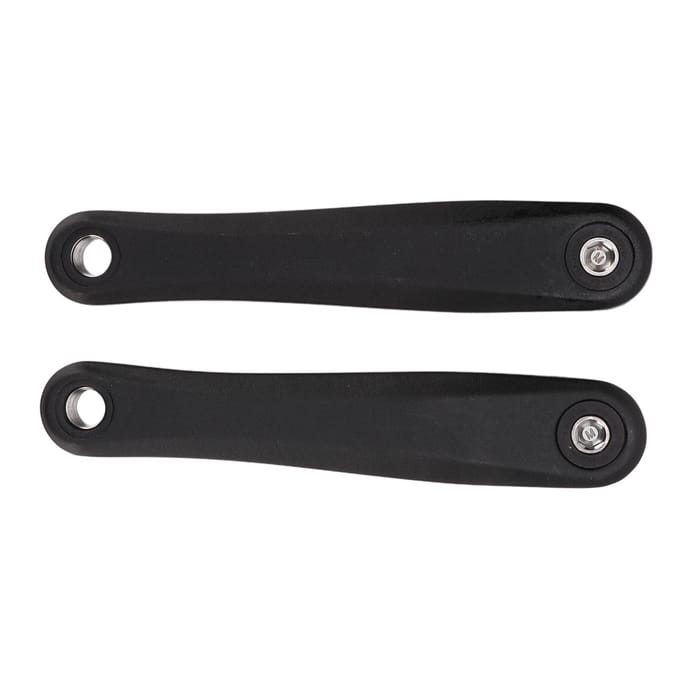 1 Paire Manivelle de Vélo Électrique Set Bras de Couple de Vélo Type Universel avec Vis pour Bafang Bbs01 Bbs02 black
