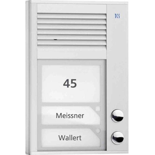 TCS TÜR Control Sonstige Installationstechnik Buitenunit voor Deurintercom Kabelgebonden Meerdere kleuren