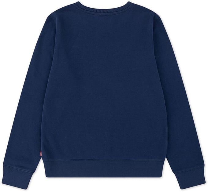 Levi´s ® Kids Mini Logo Crewneck Sweatshirt Blauw 10 Years Jongens