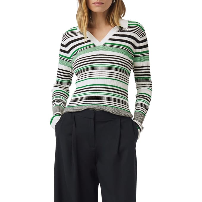 Comma Pullover Green Maat: 32 | Longsleeves Outlet | Dames | Zwart