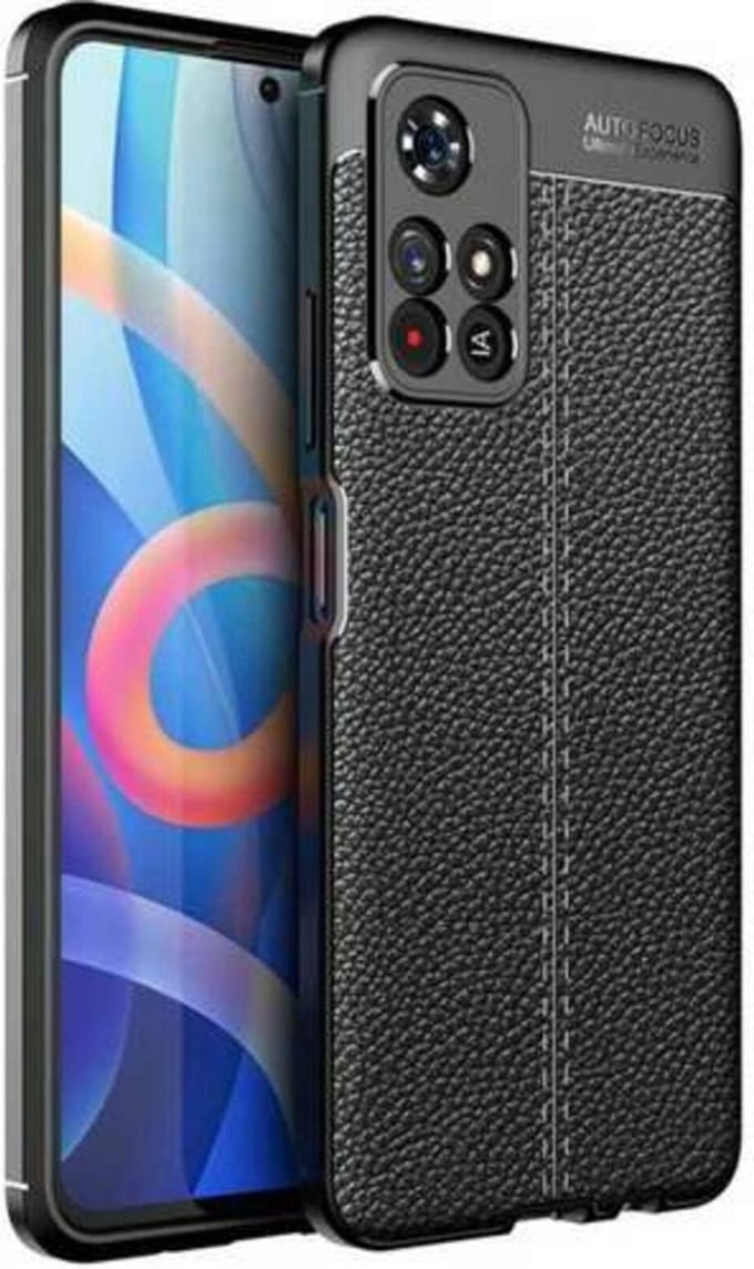 Just in Case POCO M4 Pro 4G Soft Hoesje Black