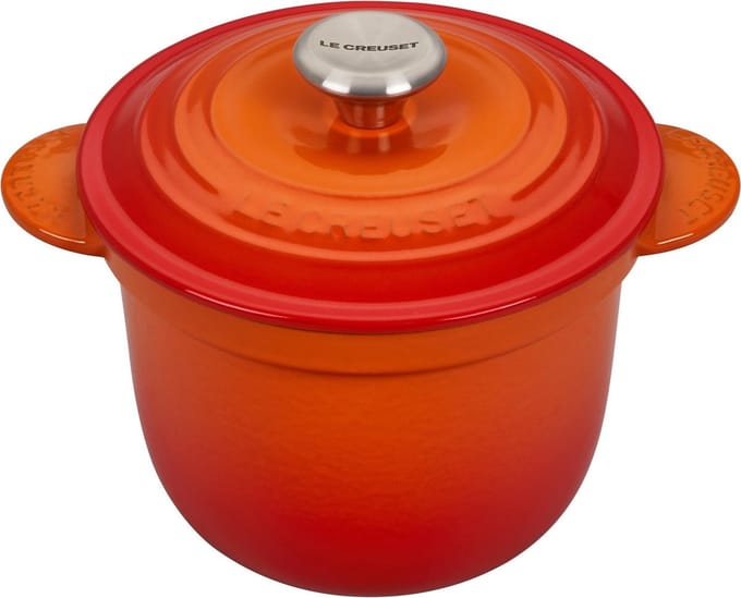 Le Creuset Rijstkoker / Cocotte Every - Tradition - Oranjerood - ø 18 cm / 2 Liter