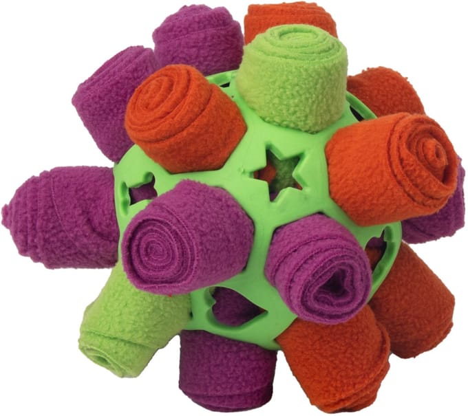 Pawise Snuffelbal - Hondenspeelgoed - Ø17 cm Multi-Color S